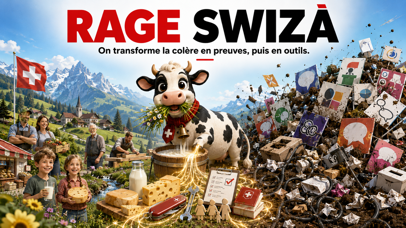 Affiche Rage SWIZÀ